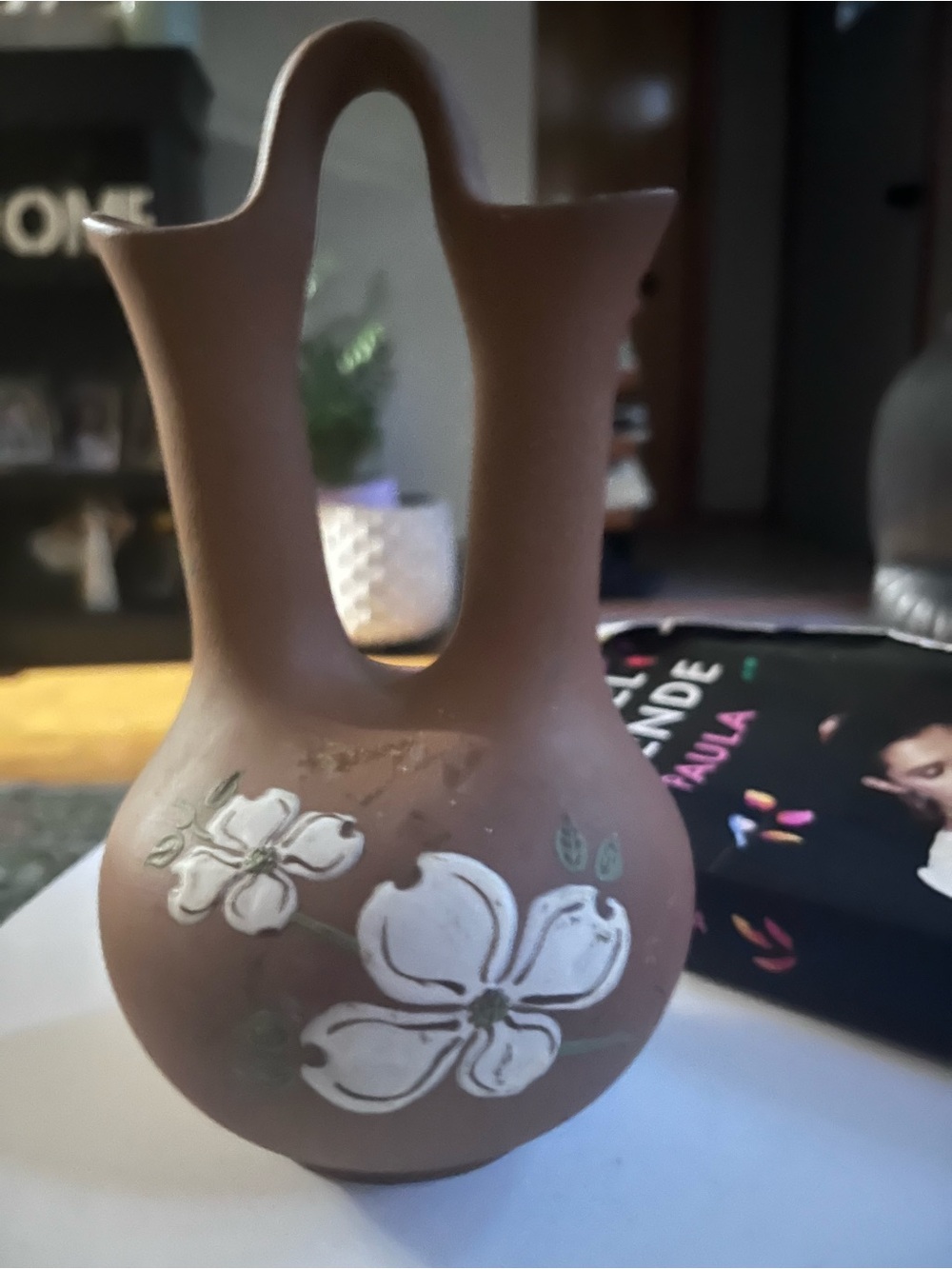 Brown Ceramic wedding Vase